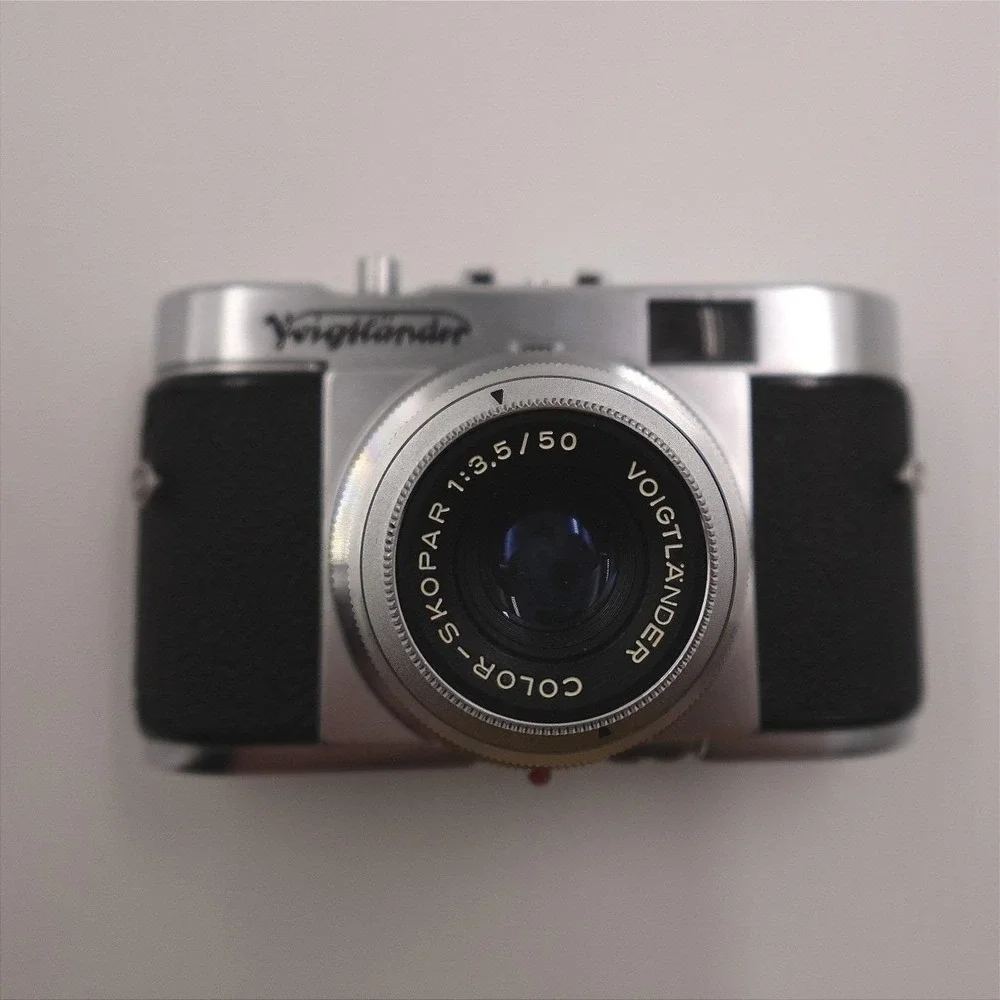 Rare VTG 50s Film Camera compact *Made in Germany* Color-Skopar 50mm Voigtlander